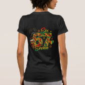 Juneteenth 1865 T-shirt ontwerp Afrikaans erfgoed (Achterkant)