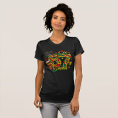 Juneteenth 1865 T-shirt ontwerp Afrikaans erfgoed (Voorkant volledig)