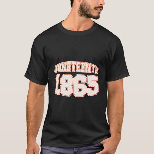 Juneteenth 1865 Types - Zwarte Vrijheidsdag  T-shirt (Voorkant)