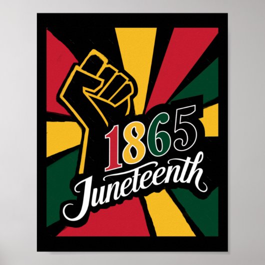 Juneteenth 1865 V5 Poster (Voorkant)