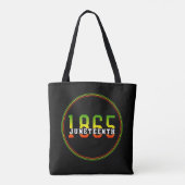 Juneteenth 1865 Viering van de zwarte vrijheid Tote Bag (Achterkant)
