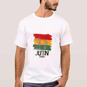 Juneteenth 1865 Vrijheid Shirt-Emancipatie Dag T-s T-shirt