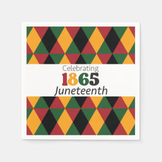 Juneteenth 1865 Vrijheid - Vieren Bevrijding Servet