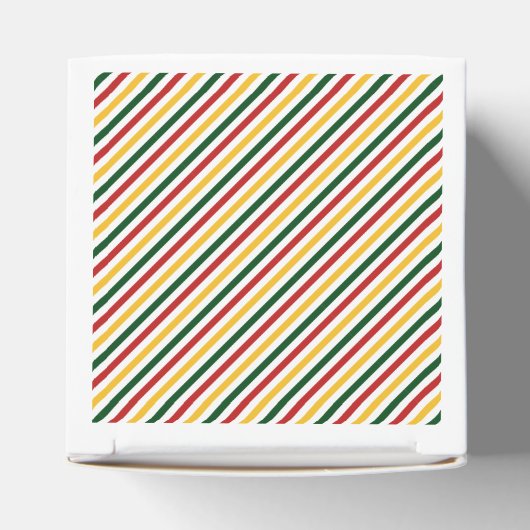 Juneteenth 1865 Vrijheid Zwarte Geschiedenis Vieri Bedankdoosjes (Bovenkant)