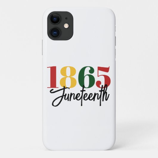 Juneteenth 1865 Vrijheid Zwarte Geschiedenis Vieri Case-Mate iPhone Case (Achterkant)