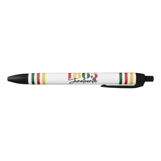 Juneteenth 1865 Vrijheid Zwarte Geschiedenis Vieri Inkt Pen (Bodem)