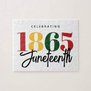 Juneteenth 1865 Vrijheid Zwarte Geschiedenis Vieri Legpuzzel