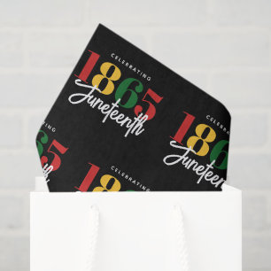 Juneteenth 1865 Vrijheid Zwarte Geschiedenis Vieri Tissuepapier