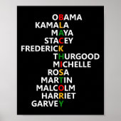 Juneteenth 1865 Vrijheidsdag Juneteenth Vrouwen Ma Poster (Voorkant)