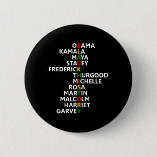 Juneteenth 1865 Vrijheidsdag Juneteenth Vrouwen Ma Ronde Button 5,7 Cm