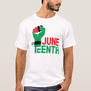 Juneteenth 1865 Vrijheidsdag T-shirt