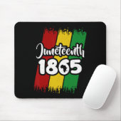 Juneteenth 1865 Zwarte Geschiedenis Afro-Amerikaan Muismat (Met muis)