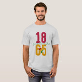 Juneteenth 1865 - Zwarte Geschiedenis T-shirt (Voorkant volledig)