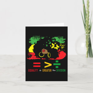 Juneteenth 19 juni 1865 Gelijkheid is groter dan Kaart