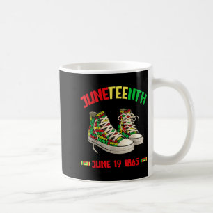 Juneteenth 19 juni 1865 zwarte Afrikaans-Amerikaan Koffiemok