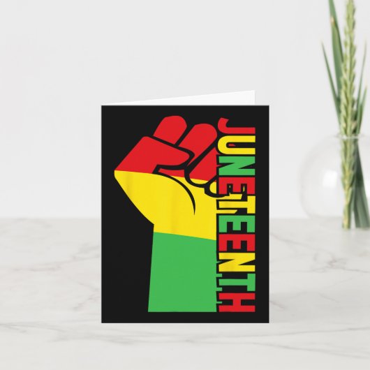Juneteenth 1 kaart (Voorkant)