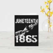 Juneteenth 1 kaart (Gele Bloem)