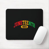 Juneteenth 2025 vieren Black Freedom 1865 Histo Muismat (Met muis)
