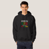 Juneteenth 365 dagen per jaar Leer het zoals het i Hoodie (Voorkant volledig)