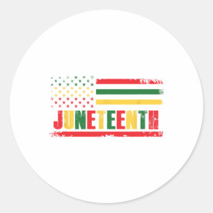 Juneteenth African American Black History - 1865 J Ronde Sticker
