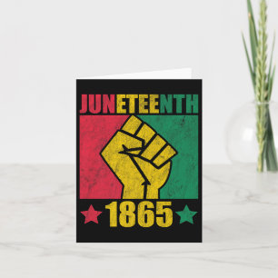 Juneteenth African American Freedom 1865 Vrouwen M Kaart