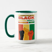 Juneteenth African Black Freedom 1865 Geschiedenis Mok (Links)