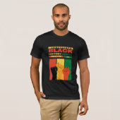 Juneteenth African Black Freedom 1865 Geschiedenis T-shirt (Voorkant volledig)