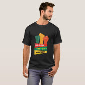 Juneteenth African Black Freedom 1865 Geschiedenis T-shirt (Voorkant volledig)
