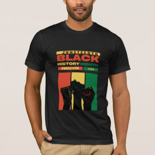 Juneteenth African Black Freedom 1865 Geschiedenis T-shirt