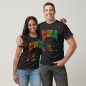 Juneteenth Afrikaanse Kleuren Vieren T-shirt (Unisex)