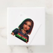 Juneteenth Afrocentrisch Bedankjes Labels (In situ)