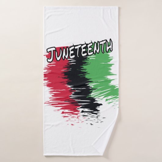 Juneteenth Badhanddoek (Badhanddoek)
