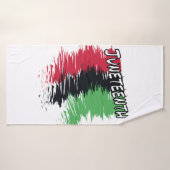 Juneteenth Badhanddoek (Badhanddoek)