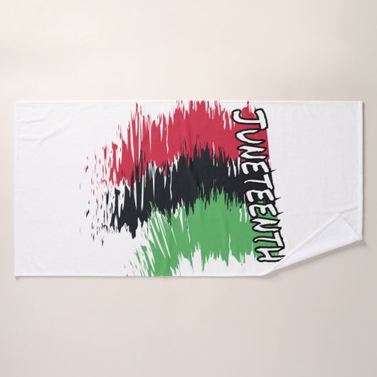 Juneteenth Badhanddoek (Badhanddoek)