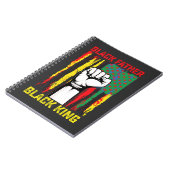 Juneteenth Black Father Day Dad King Celebrating F Notitieboek (Linkerzijde)