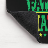 Juneteenth Black Fathers Probleem Papa Pride Vader Muismat (Hoek)