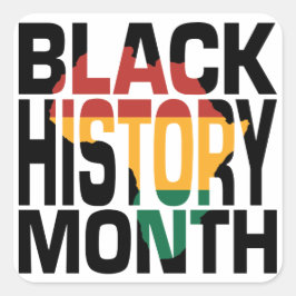 Juneteenth Black Geschiedenis Maand Sticker