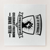 Juneteenth, black history month, kwanzaa, melanin, legpuzzel (Horizontaal)