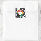 Juneteenth Black History Month Sticker (Tas)