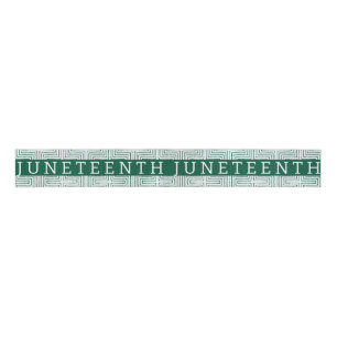 Juneteenth Black Independence Day Holiday Grosgrai Grosgrain Lint