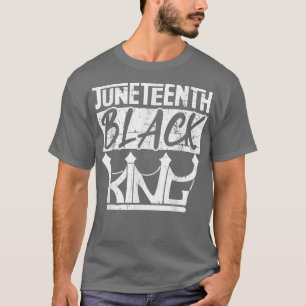Juneteenth Black King Black Power Black Gesloten M T-shirt