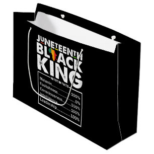 Juneteenth Black King Voedingsfeiten Melanine  Groot Cadeauzakje