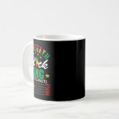 Juneteenth Black King Voedingswaarde Feit Pride Af Koffiemok (Voorkant links)