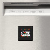 Juneteenth Black Queen 1 Magneet (Insitu (Vaatwasser))