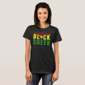 Juneteenth Black Queen Emancipation Day Melanin Bl T-shirt (Voorkant volledig)