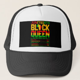 Juneteenth Black Queen Trucker Pet