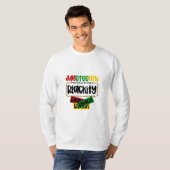 Juneteenth Blackity Black Black Funny T-shirt (Voorkant volledig)