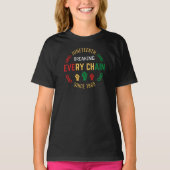 Juneteenth Breaking Elke Keten T-Shirt (Voorkant)