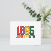 JUNETEENTH BRIEFKAART (Staand voorkant)