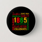 Juneteenth Button (Voorkant)